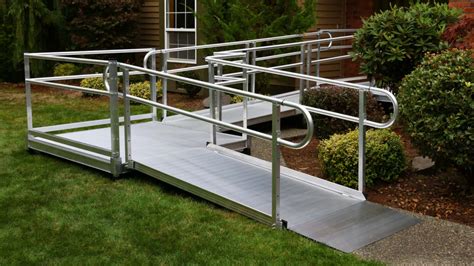 metal ramps for house access|residential metal ramps for homes.